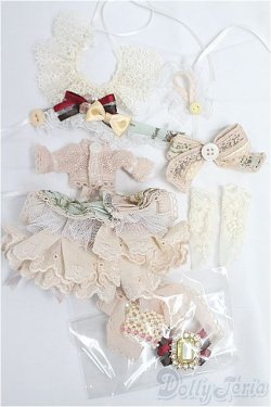 画像1: オビツ11/OF:ドレス/1/12サイズ　ドール用 I-25-11-16-068-KD-ZI