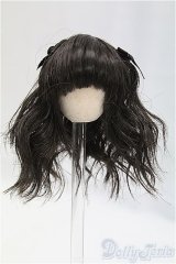 ウィッグ/4inch:DOLLCE製/インチ　BJD　MJD　ドール用 I-25-11-16-074-KD-ZI