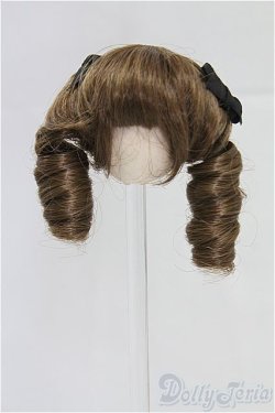 画像1: ウィッグ/4inch:DOLLCE製/インチ　BJD　MJD　ドール用 I-25-11-16-078-KD-ZI