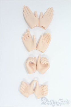画像2: スマートドール/オプションパーツ　ハンドパーツ　MILK色セット/0 I-25-11-16-215-KD-ZI