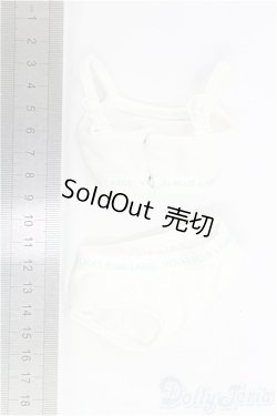 画像2: MDD/OF:スポーツブラ＆ショーツセット（白）・ミニ/0 I-25-11-16-154-KD-ZI