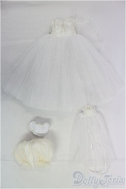 画像1: SDM＆MSD/OF:ドレス/1/4　40ｃｍ　BJD　MJD　衣装　ドール用 I-25-11-16-159-KD-ZI