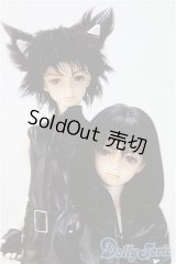 SD13男の子/黒猫ルカ/BJD　球体関節人形 I-25-11-23-130-KD-ZI