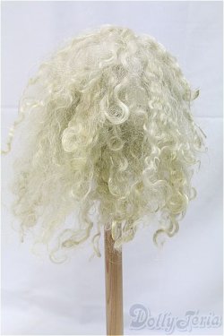 画像2: 9-10inch/モヘアウィッグ/インチ　BJD　MJD　ドール用 I-25-11-30-155-KD-ZI