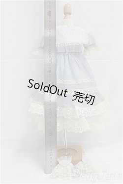 画像2: SDM/OF:レーシーチュールドレス(アジサイ)・ミニ/1/4　40ｃｍ　BJD　MJD　衣装　ドール用 I-25-11-30-229-KD-ZI