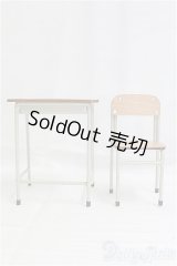 AZONE/あぞプラシリーズ1/6学校の机と椅子/0 I-25-11-30-213-KD-ZI