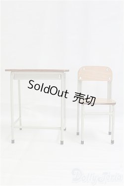 画像1: AZONE/あぞプラシリーズ1/6学校の机と椅子/0 I-25-11-30-213-KD-ZI