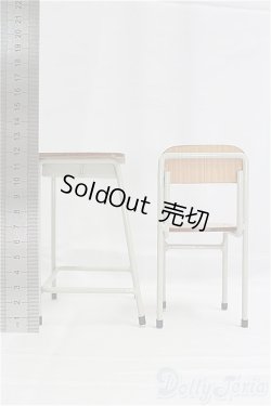 画像2: AZONE/あぞプラシリーズ1/6学校の机と椅子/0 I-25-11-30-213-KD-ZI