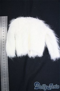 画像2: MSD/OF:モヘアカーディガン(白)・ミニ:VOLKS製 I-25-12-07-129-KD-ZI