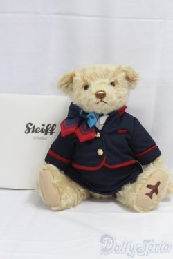 画像4: Steiff(シュタイフ)/Steiff × JAL テディベア　キャビンアテンダント/0 I-25-12-14-153-KD-ZI