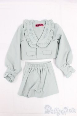 画像1: SDGrB＆SD13男の子/OF:Winter Love Letter刺繍スーツセット：MELODY.C様製 I-25-12-14-227-KD-ZI