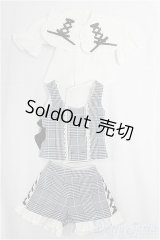 MDD/OF:乙女キュロットセット(グレー)・ミニ I-25-12-14-082-KD-ZI