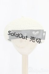 MDD/OF:おリボン付編み帽子(skyloops様)/0 I-25-12-21-149-KD-ZI