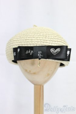 画像1: MDD/OF:おリボン付編み帽子(skyloops様)/0 I-25-12-21-149-KD-ZI
