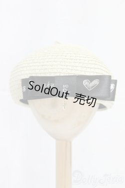 画像1: MDD/OF:おリボン付編み帽子(skyloops様)/0 I-25-12-21-149-KD-ZI