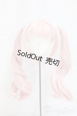 画像1: 8-9inch/ウィッグ　なにぬねこみや様/インチ　BJD　MJD　ドール用 I-25-12-21-136-KD-ZI