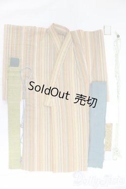 画像1: SD17B/OF:着物セット/1/3　70ｃｍ　BJD　MJD　衣装　ドール用 I-25-12-21-253-KD-ZI