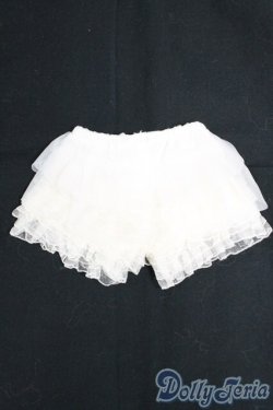 画像1: SDM＆MSD/OF:スウィートフリルスコート・ミニ白 I-25-12-28-043-KD-ZI