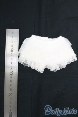 画像2: SDM＆MSD/OF:スウィートフリルスコート・ミニ白 I-25-12-28-043-KD-ZI