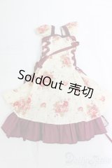 SDM＆MSD/OF:ワンピース/1/4　40ｃｍ　BJD　MJD　衣装　ドール用 I-26-01-04-121-KD-ZI