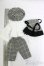画像2: SDM＆MSD/OF:衣装セット/1/4　40ｃｍ　BJD　MJD　衣装　ドール用 I-26-01-04-122-KD-ZI (2)