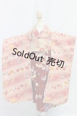 MSD/OF:着物セット:緋色の月蝕製/1/4　40ｃｍ　BJD　MJD　衣装　ドール用 I-26-01-04-124-KD-ZI