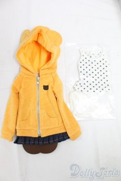 画像1: SDM＆MSD/OF:クマ耳パーカーセット・ミニ ：VOLKS製製 I-26-01-11-012-KD-ZI