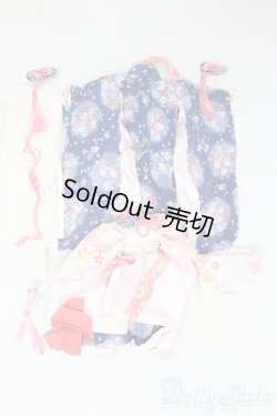 画像2: SDM＆MSD/OF:着物セット/1/4　40ｃｍ　BJD　MJD　衣装　ドール用 I-26-01-11-155-KD-ZI