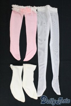 画像1: SD/OF:靴下/1/3　60ｃｍ　BJD　MJD　衣装　ドール用 I-26-01-11-235-KD-ZI