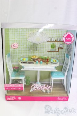 画像1: Barbie Table＆Chairs　Kitchen　Playset/ファッションドール　衣装 I-26-01-25-162-KD-ZI