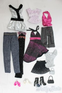 画像1: バービー/OF:ファッションフィーバー 衣装セット/ファッションドール　衣装 I-26-01-25-103-KD-ZI