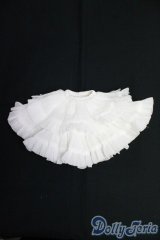 MSD/OF:ぽんぽんパニエ（ホワイト）・ミニ I-26-02-01-093-KD-ZI