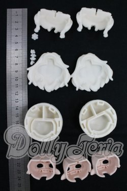 画像2: MINTY(ミンティ)/ファンタジーの森 髪・フェイスパーツ I-26-02-15-258-KD-ZI