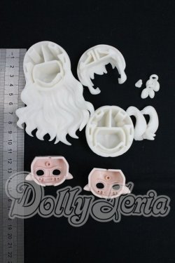 画像2: MINTY(ミンティ)/ファンタジーの森 髪・フェイスパーツ I-26-02-15-259-KD-ZI