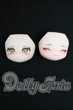 画像1: 不可食用人形/ドール 月飛び時間フェイスパーツ I-26-02-15-266-KD-ZI