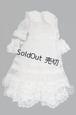 画像1: SDM/OF:レーシーチュールドレス（バニラ）・ミニ I-26-02-22-126-KD-ZI