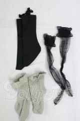 SDM＆MSD/OF:靴下 I-26-02-22-075-KD-ZI