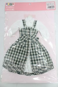 azone/OF 45cm用陽だまりのふんわりチェックジャンスカset I-26-03-15-185-KD-ZI