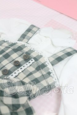 画像3: azone/OF 45cm用陽だまりのふんわりチェックジャンスカset I-26-03-15-185-KD-ZI