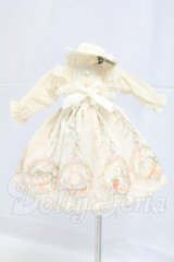 幼SD/OF:うさぎ柄ワンピースセット(Xmya製) I-26-04-05-214-KD-ZI