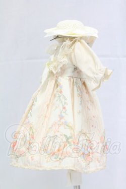 画像2: 幼SD/OF:うさぎ柄ワンピースセット(Xmya製) I-26-04-05-214-KD-ZI