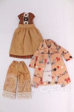 画像1: 22cmサイズドール/OF:衣装 I-26-04-12-040-KD-ZI