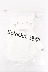 NDD/OF:白ねこパーカー・ミニ I-26-04-26-361-KD-ZI