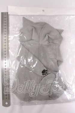 画像2: MDD/グレーねこパーカー・ミニ I-26-04-26-360-KD-ZI