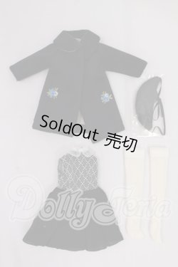 画像1: リカちゃん/OF:2016年AWカジュアルコレクション フワラーモチーフドレスセット:リトルファクトリー製 I-26-04-19-283-KD-ZI