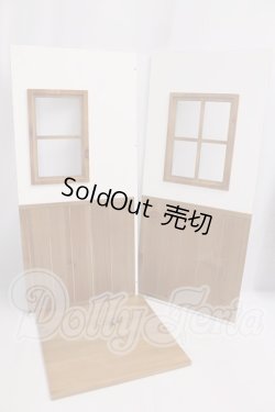 画像1: 撮影背景用/組み立て式ドールハウス I-26-04-19-396-KD-ZI