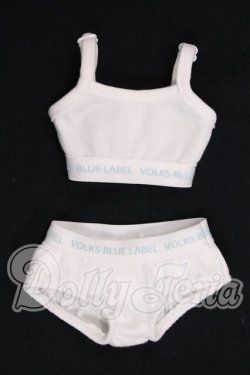 画像1: SDM/OF:スポーツブラ＆ショーツセット（白）・ミニ I-26-04-26-316-KD-ZI