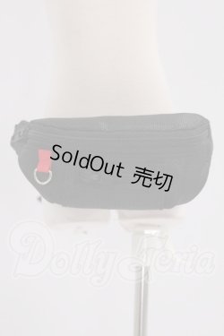 画像1: SD/ウエストバッグ（メッシュ・黒） I-26-04-26-314-KD-ZI