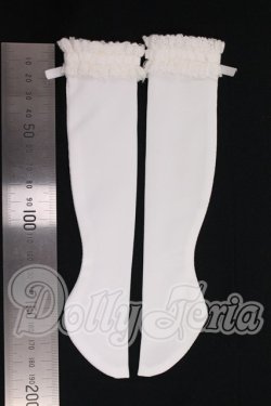 画像2: SDM/レース付きソックス（白）・ミニ I-26-04-26-313-KD-ZI