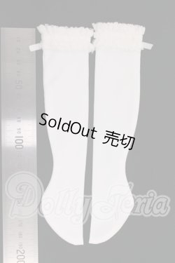 画像2: SDM/レース付きソックス（白）・ミニ I-26-04-26-313-KD-ZI